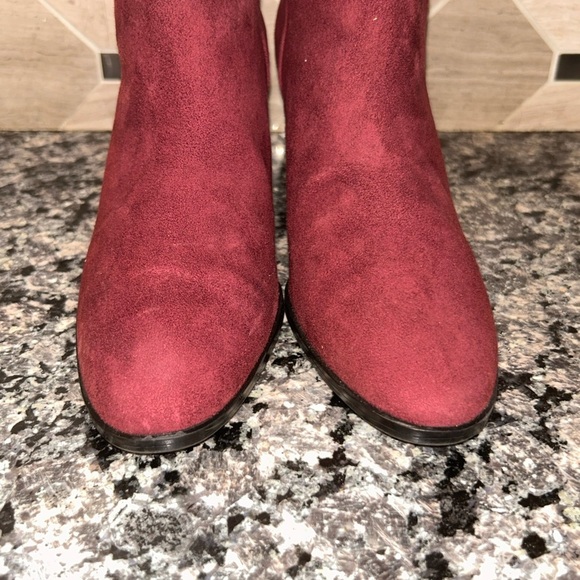 Worthington Women’s Cranberry Suede Leather Mid-Calf Boots – Size 8.5 Bohemian - Picture 10 of 12